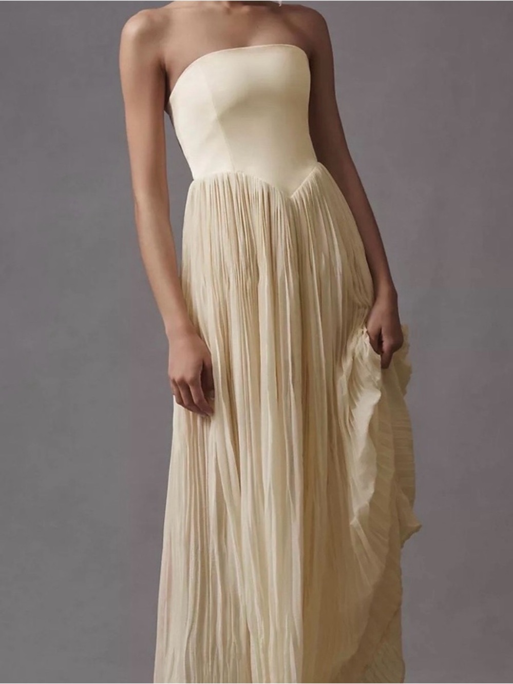 Delfi Collective Lourdes Dress - Butter